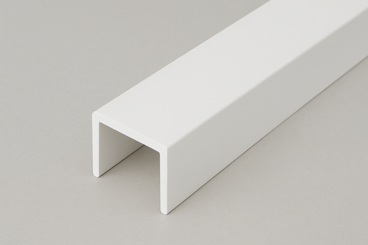 PVC-afwerking U-profiel