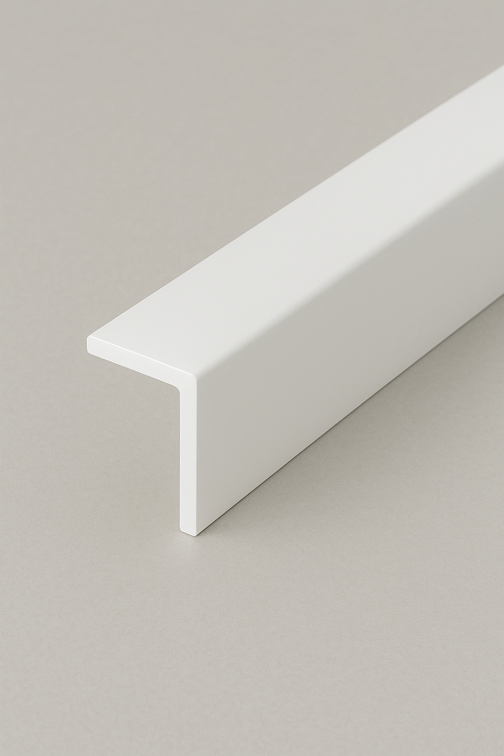 PVC Corner Trim, 90° Angle, White – 20mm x 40mm x 1 Metres